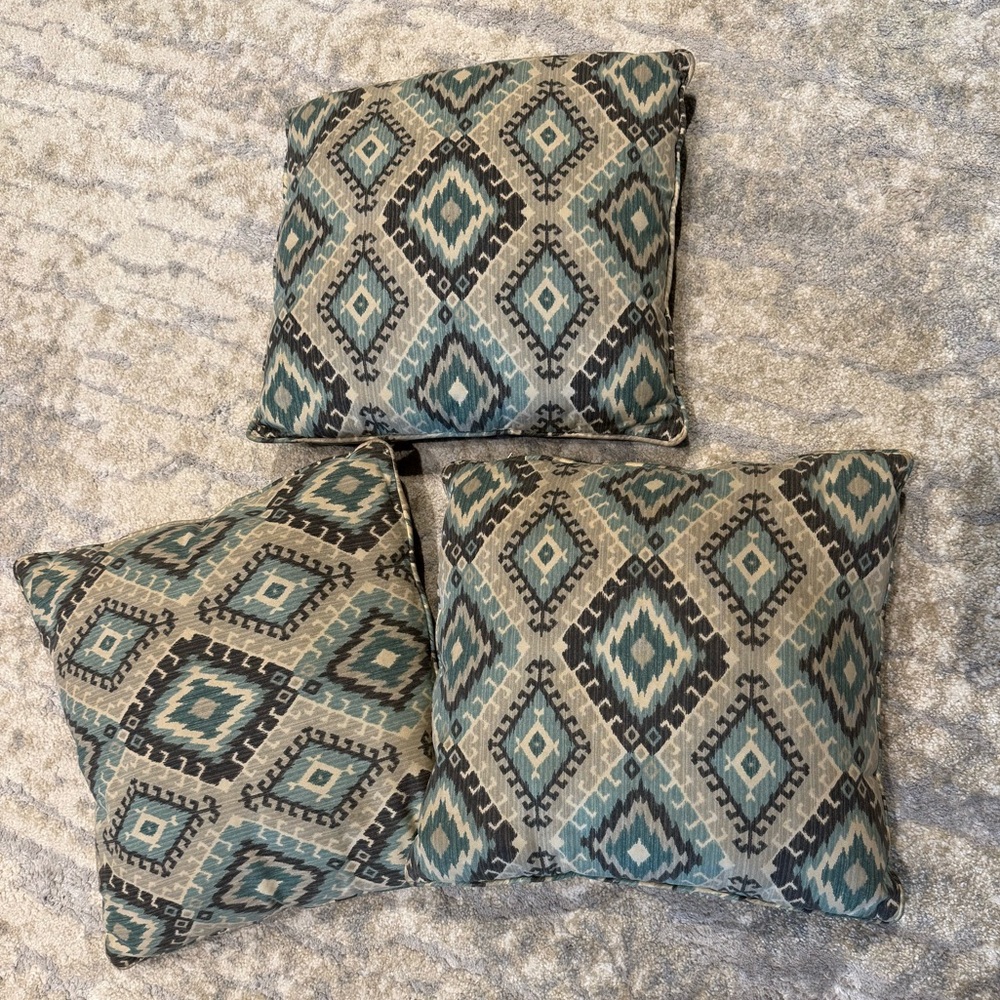 Custom pillow covers set of 3